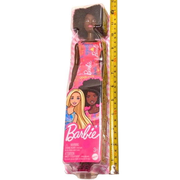 Mattel African American Barbie with Pink Mini Dress Doll Toy NWT - Picture 2 of 6